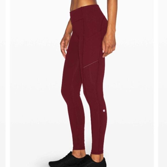 LULULEMON Speed Up Tight 28" Deep Rouge Size 2 - Picture 1 of 12